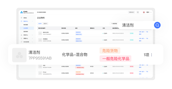 化学品,化学品合规管理系统,SDS,SDS制作,GHS标签,化学品监管